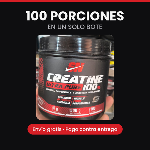 Creatina Ultra Pure 100% SN – 500 g (100 porciones)